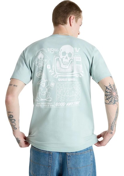 Crazy Eddy Ss Erkek Gri T-Shirt fırsatları