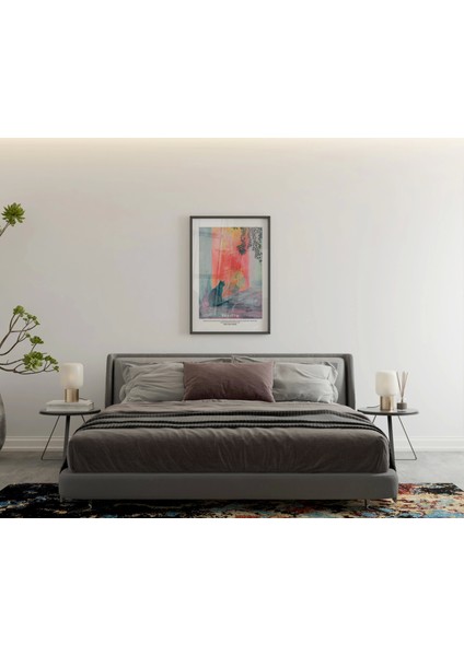 Sanatsal Kedi Görseli - Modern Dijital Baskı Poster