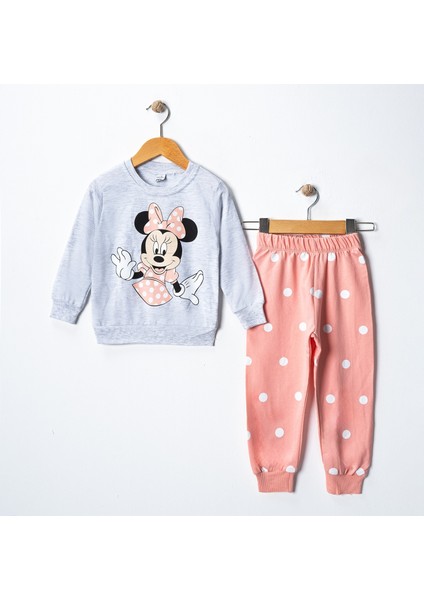 Tugilife Minnie Mouse Kız Çocuk Alt-Üst Takım