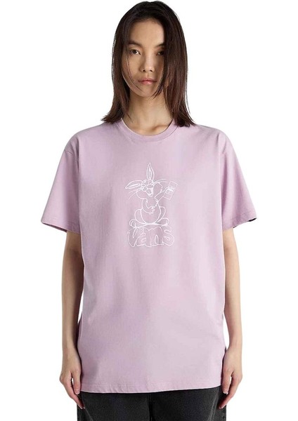 Crazy Eddy Ss Erkek Mor T-Shirt modelleri