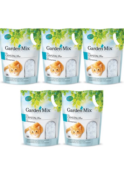 Garden Mix Silica Kedi Kumu 3.8 lt 5 Adet