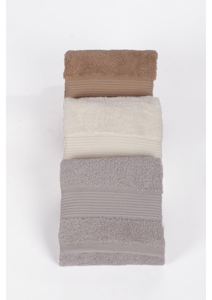 Rozemary Serisi 3Lü Banyo Havlu Seti *70x140cm modelleri