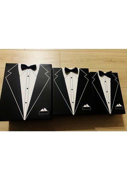 Teknoplus Damat Kutusu Damat Bohçası 3'lü Set