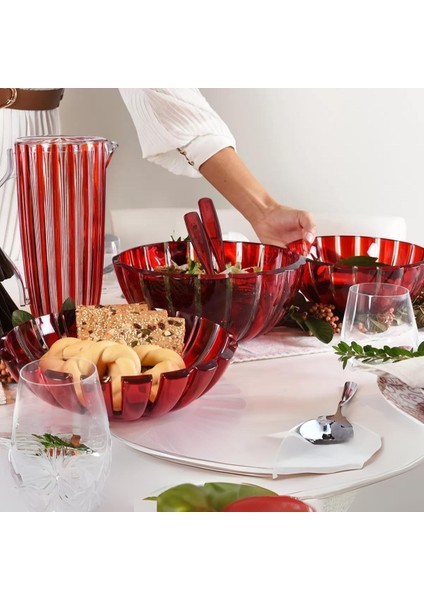 Dolce Vita Ekmek Sepeti 25 cm Kırmızı fiyatları