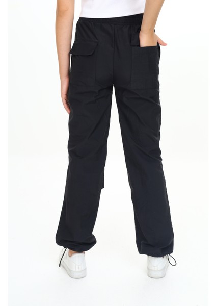 Kız Çocuk Jogger Elastik Bel ve Paça %100 Pamuklu Siyah Paraşüt PANTOLON-PNT-2031 indirimleri