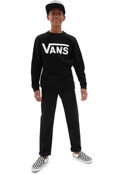 By Vans Classıc Crew Boys Siyah Sweatshirt