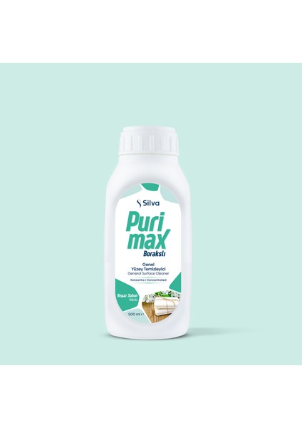 Purimax Genel Yüzey Temizleyici Beyaz Sabun Kokulu 500 ml