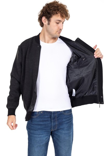 Erkek Orta Yaş ve Üzeri Triko Örgü Içi Astarlı Akrilik Fermuarlı Kışlık Baba Hırka 2062 fırsatları