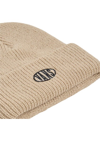 Spray On Cuff Beanie Bej Bere
