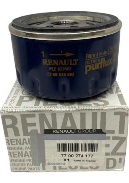 7700274177 M / / Yağ Filtresi Clio Kango Megan Uyumlu