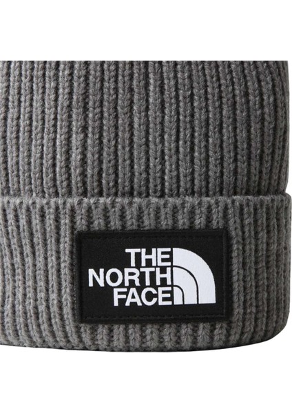 Kids Tnf Box Logo Cuffed Beanie Çocuk Bere fırsatları