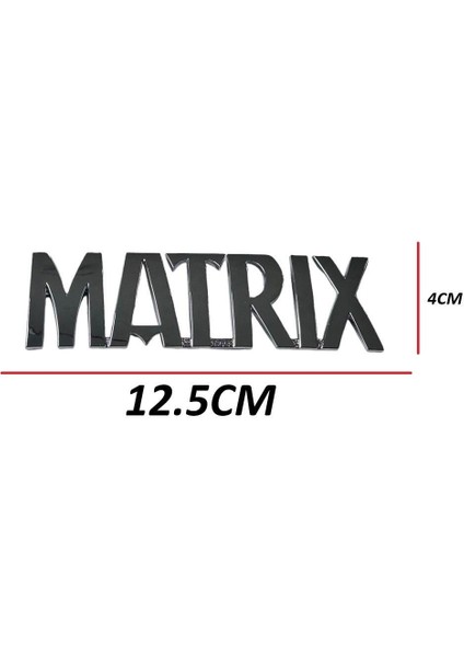 Hyundaı Yazı Matrix 01-06 Arka (Matrix Yazısı) - 86316-17500