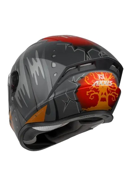 Axxıs Draken S Pumpkın B4 Matt Fluo Orange fiyatları