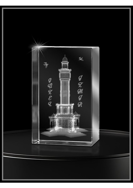 3D Kristal Izmir Kule
