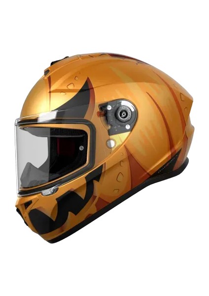 Axxıs Draken S Pumpkın C3 Matt Yellow