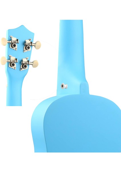 UKX-233BL Mavi Concert Ukulele (Askı Çanta Metod Pena)