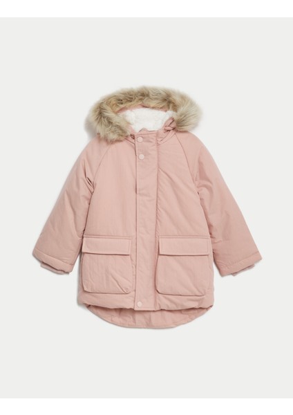 Marks & Spencer Stormwear Saf Pamuklu Mont