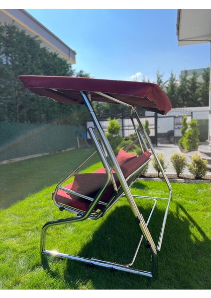 Krom Bahçe Salıncağı 3 Kişilik modelleri