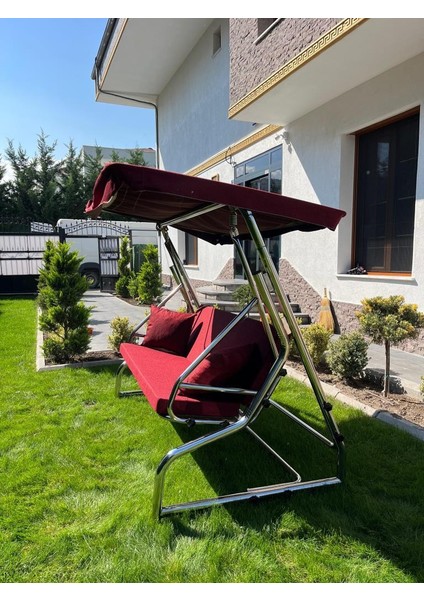 Krom Bahçe Salıncağı 3 Kişilik fırsatları