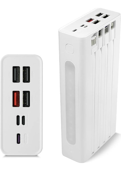 Powerway QC30S 30000 Mah Dijital Göstergeli Kendinden Kablolu Powerbank modelleri