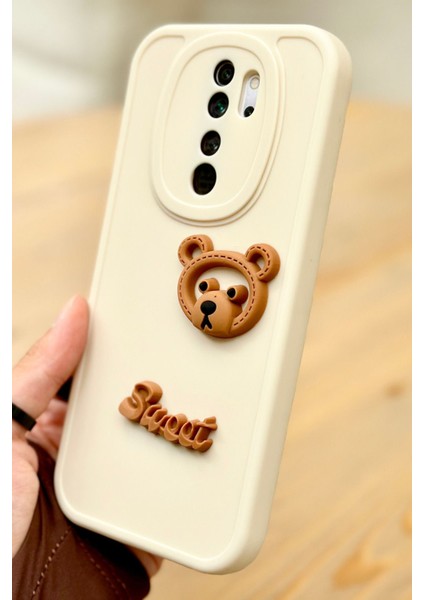Redmi Note 8 Pro Ayıcık Desenli Sevimli 3 Boyutlu Tatlı Şirin Kamera Korumalı Silikon Shape Kılıf fırsatları