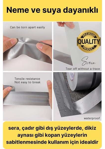Premium Ekstra Güçlü Sızdırmaz Su Geçirmez Mutfak Lavabo Kenar Tamir Bandı Sakız Bant Çift Taraflı fiyatları