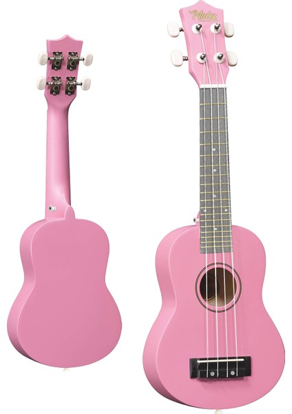 UKX-233PK Pembe Concert Ukulele (Askı Çanta Metod Pena)