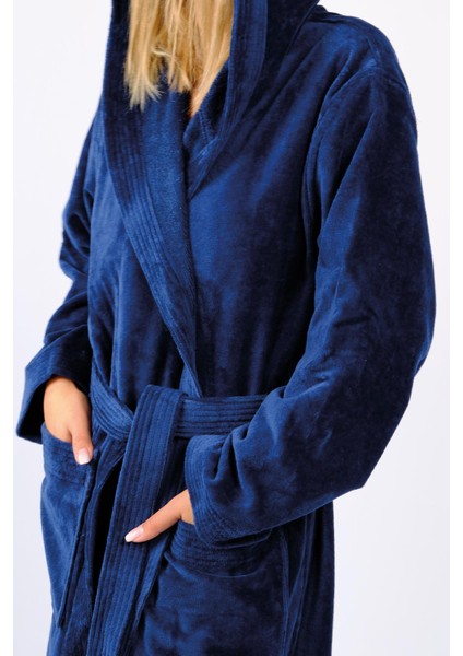 %100 Organik Pamuk Kapüşonlu Ekstra Yumuşak Kadın Bornoz fiyatları