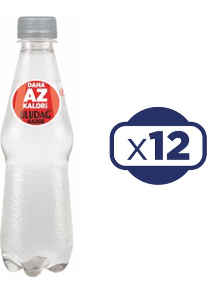 Gazozu Daha Az Kalorili 330 ml Pet Şişe x 12 Adet