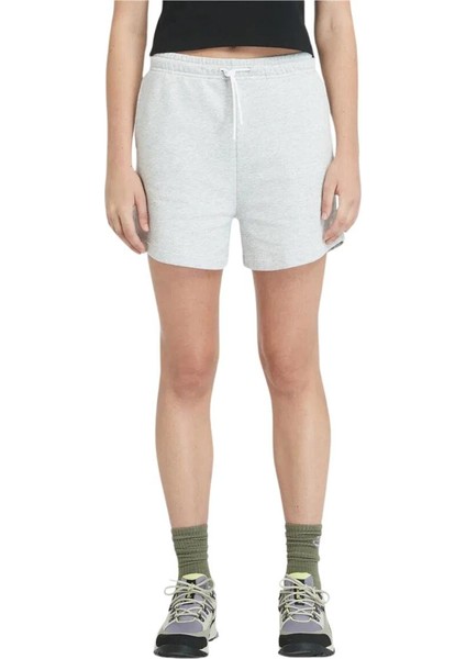 Loop Back Sweatshorts Lıght Grey Melange Kadın Şort