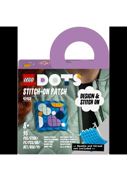 LEGO Dots Stitch On Patch