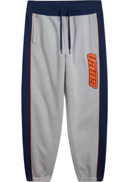 Retro V Loose Fleece Pant Erkek Gri Eşofman