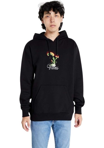 Fatal Floral Pullover Siyah Hoodie