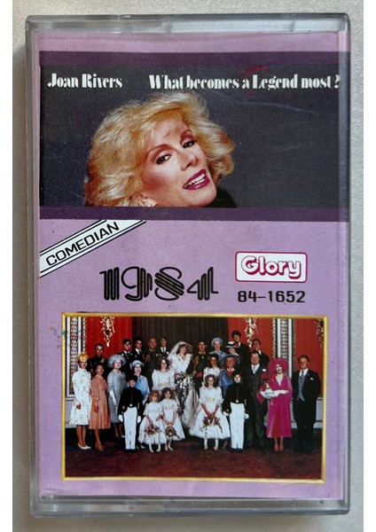 Joan Rivers What Becomes A Semi-Legend Most Kaset (Dönem Glory Records Stüdyo Kaset)