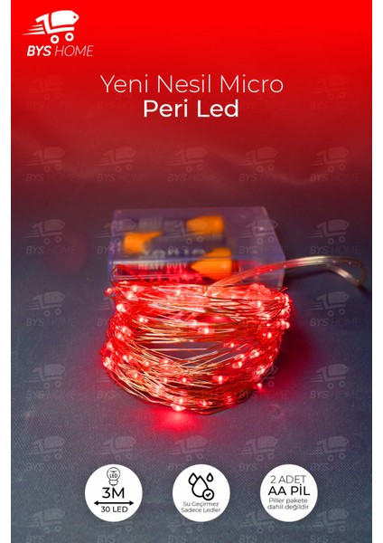 Dekoratif 2 Metre Yapay Yapraklı Tel Şeritli Sarmaşık + 3 Metre Peri LED fiyatları