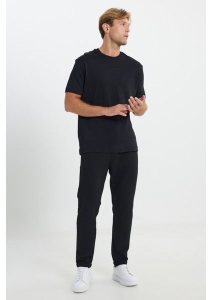 %100 Pamuk Modern Fit Normal Kesim Bisiklet Yaka Tişört fiyatları