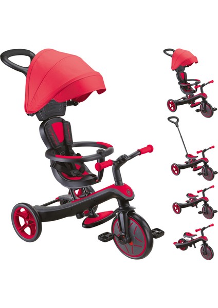 Explorer 4in1 Trike Bisiklet - Kırmızı