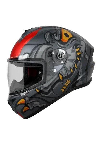 Axxıs Draken S Dınotoon B5 Matt Red