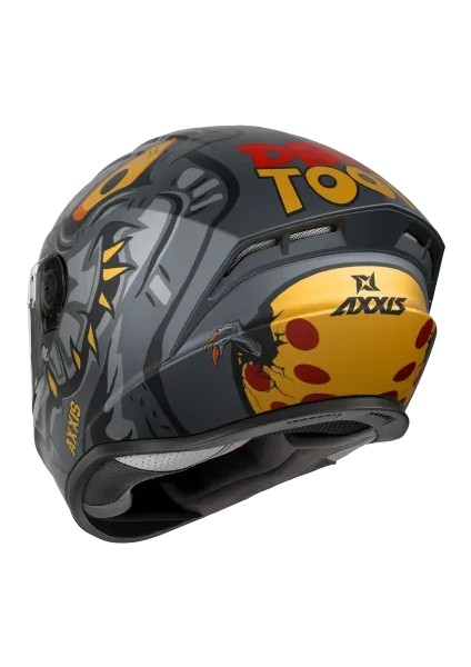 Axxıs Draken S Dınotoon B5 Matt Red fiyatları