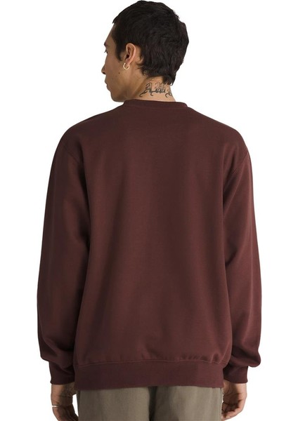 Style Guy Loose Crew Erkek Kahverengi Sweatshirt modelleri