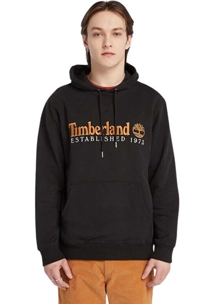 Established 1973 Embroidery Logo Brush B Erkek Sweatshirt fiyatları