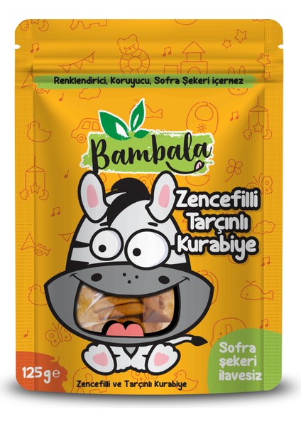 Zencefilli- Tarçınlı Kurabiye 125 gr