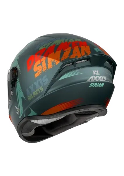 Axxıs Draken S Sımıan B4 Matt Fluo Orange fiyatları