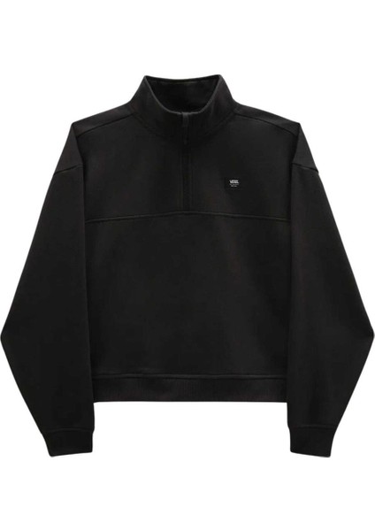 Leighton Mock Neck Fleece Sweatshirt