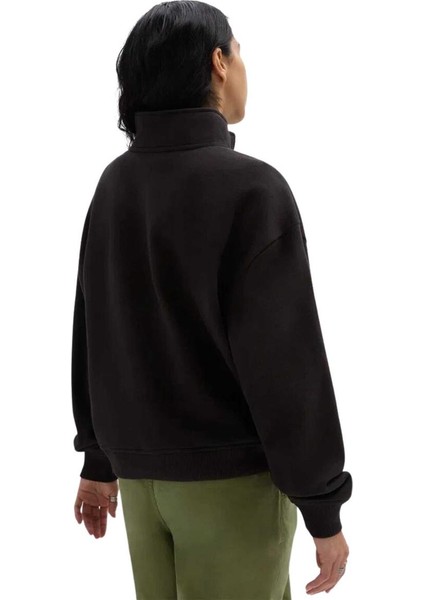 Leighton Mock Neck Fleece Sweatshirt