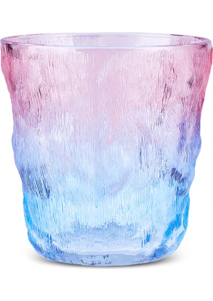 Glacier Su Bardağı 287 ml Mavi Pembe