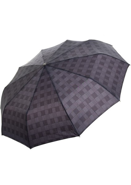 Gri Unisex Şemsiye Rainwalker258, dayanıklı dokuma kumaş ile kullanışlı ve şık