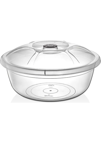 3 No Hamur Leğeni Şeffaf 11 Lt ROYALEKS-MRD238