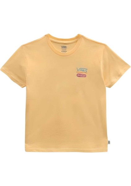 X Crayola Crew Sarı Çocuk T-shirt