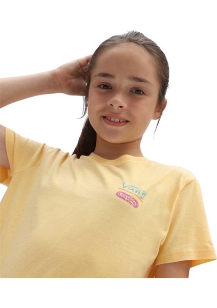 X Crayola Crew Sarı Çocuk T-shirt